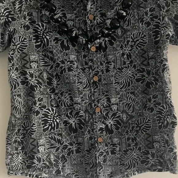 MAKANI HAWAII BOYS ALOHA HAWAIIAN SHIRT RESORT CLUB GRADUATION WEDDING ATTIRE - Picture 4 of 10